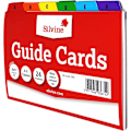 Miniatyrbild 3 av 4: Silvine Letters Guide Cards One Size Vit/Röd White/Red One Size