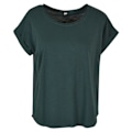 Miniatyrbild 1 av 2: Bygg ditt varumärke Dam/Dam lång Slub T-shirt L Flaskgön Bottle Green L