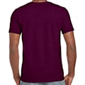 Miniatyrbild 2 av 3: Gildan Soft Style Ringspun T-shirt M Maroon för män Maroon M