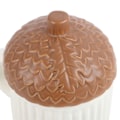 Miniatyrbild 3 av 5: Something Different Autumn Acorn Mugg Med Lock Ett Storlek Vit/Brun White/Brown One Size