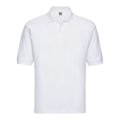 Miniatyrbild 1 av 4: Russell Herr Classic Polycotton Polotröja 6XL Vit White 6XL