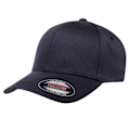 Miniatyrbild 1 av 3: Yupoong Flexfit Fitted Baseball Cap LXL Mörk Marinblå/Mörk Marinblå Dark Navy/Dark Navy LXL