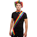 Miniatyrbild 2 av 2: Bristol Novelty Unisex Vuxen Regnbåge Sash En Storlek Regnbåge Rainbow One Size