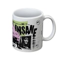 Miniatyrbild 2 av 2: Beetlejuice I Will Go Insane Mugg One Size Vit White One Size