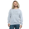 Miniatyrbild 2 av 3: Disney herr Mickey Mouse dekonstruerad sweatshirt S Sports Grey Sports Grey S