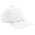 Miniatyrbild 1 av 2: Beechfield Urbanwear 5 Panel Snapback Cap One Size Vit White One Size