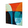 Miniatyrbild 2 av 2: Joanne Last Abstract 6 Väggmonterad Monterad Tryck En Storlek Flerfärgad Multicoloured One Size