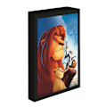 Miniatyrbild 1 av 2: The Lion King Upplyst Canvas Tavla 40cm x 30cm Flerfärgad Multicoloured 40cm x 30cm