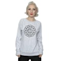 Miniatyrbild 2 av 5: Supernatural Dam/Kvinnor Symbol Cirkel Sweatshirt L Heather G Heather Grey L