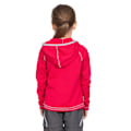 Miniatyrbild 2 av 3: Trespass Goodness Full Zip Hooded Fleecejacka för Flickor Raspberry Marl 2-3 Years