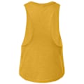 Miniatyrbild 2 av 3: Bella + Canvas Dam/Kvinnor Racerback Cropped Sleeveless Tank Heather Mustard M