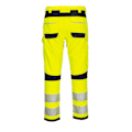 Miniatyrbild 2 av 2: Portwest Modaflame Varsel Skyddsbyxor för Män 30R Yellow/Black 30R