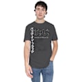 Miniatyrbild 5 av 5: AC/DC Unisex Vuxen Back in the Day Kanji T-Shirt S Kolgrå Charcoal S