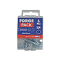 Miniatyrbild 2 av 2: Forgefix Höghållfast Ställskruv 8.8 Kvalitet, Zp M6 x 50mm ForgePa Multi Colour M6 x 50mm ForgePack 6