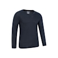 Miniatyrbild 3 av 3: Mountain Warehouse Talus V-ringad Termotopp för Män 4XL Marinblå Navy 4XL