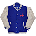 Miniatyrbild 1 av 2: Slipknot Unisex Adult 9 Point Star Varsity Jacket S Blå/Grå Blue/Grey S