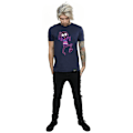 Miniatyrbild 3 av 6: Rick And Morty Herr Multiverse Run Bomull T-shirt 3XL Svart Black 3XL