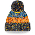 Miniatyrbild 2 av 2: Beechfield Junior Corkscrew Pom Pom Beanie One Size Retro Blues Retro Blues One Size