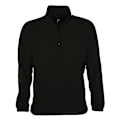 Miniatyrbild 1 av 3: SOLS Ness Unisex Zip Neck Anti-Pill Fleece Top 4XL Svart Black 4XL