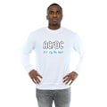 Miniatyrbild 2 av 3: AC/DC Fly On The Wall Outline Sweatshirt 4XL Vit White 4XL