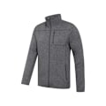 Miniatyrbild 3 av 4: Mountain Warehouse Helford Full Zip Fleece Jacka för Herrar, Storlek L, Kolgrå Charcoal L