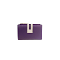 Miniatyrbild 1 av 4: Eastern Counties Leather Rebecca Kontrastplånbok En Storlek Lila Purple/Ivory One Size