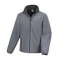 Miniatyrbild 1 av 3: Result Core Mens Printable Soft Shell Jacket 4XL Charcoal/Black Charcoal/Black 4XL