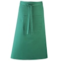 Miniatyrbild 1 av 2: Premier Unisex Colours Bar Apron / Workwear (Lång kontinental stil) Emerald One Size
