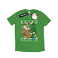 Miniatyrbild 1 av 5: The Flintstones Dam/Damer Jul Fair Isle Bomull Pojkvän Irish Green M