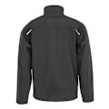 Miniatyrbild 2 av 5: Result Genuine Recycled Mens Printable 3 Layer Soft Shell Jacke Black 3XL