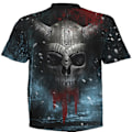 Miniatyrbild 2 av 2: Spiral Direct Unisex Adult Viking Wrap T-Shirt S Svart Black S