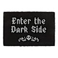 Miniatyrbild 1 av 3: Something Different Enter The Dark Side Coir Dörrmatta One Size Black/White One Size