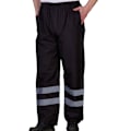 Miniatyrbild 2 av 2: Yoko Unisex Vattentäta Hi-Vis Överbyxor 50R Svart Black 50R