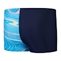 Miniatyrbild 2 av 5: Speedo Pojkar Digitaltryck V-Cut Badshorts 15-16 År Marinblå Navy 15-16 Years