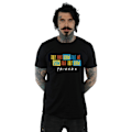Miniatyrbild 2 av 3: Friends Herr De Vet Inte Script T-Shirt 4XL Svart Black 4XL
