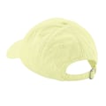 Miniatyrbild 2 av 2: Beechfield 6 Panel Low Profile Cap One Size Pastel Lemon Pastel Lemon One Size