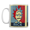 Miniatyrbild 1 av 5: Rick And Morty Kampanjmugg En Storlek Vit/Röd/Blå White/Red/Blue One Size