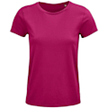 Miniatyrbild 1 av 2: SOLS Dam/Kvinnor Crusader Ekologisk T-shirt M Fuchsia Fuchsia M
