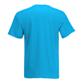 Miniatyrbild 2 av 2: Herr Value Kortärmad Casual T-shirt Liten Cyan Cyan Small