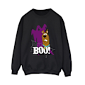 Miniatyrbild 1 av 2: Scooby Doo Dam/Kvinnor Boo Spöke Sweatshirt 4XL Svart Black 4XL