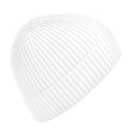 Miniatyrbild 1 av 3: Beechfield Engineered Knit Ribbed Beanie One Size Vit White One Size