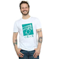 Miniatyrbild 2 av 3: Disney Princess Ariel Den Lilla Sjöjungfrun Hårstreck T-shirt för män White S