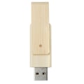 Miniatyrbild 3 av 3: Bullet Rotate 4GB Bambu USB-minne En Storlek Beige Beige One Size