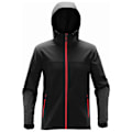 Miniatyrbild 1 av 2: Stormtech Orbiter Hooded Soft Shell Jacka M Svart/Ljusröd Black/Bright Red M