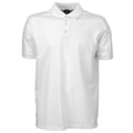 Miniatyrbild 1 av 3: Tee Jays Herr Luxury Stretch Kortärmad Polotröja 5XL Vit White 5XL