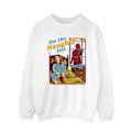Miniatyrbild 1 av 3: Netflix Dam/Kvinnor Stranger Things Naughty List Sweatshirt 4 White 4XL
