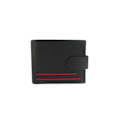 Miniatyrbild 1 av 4: Eastern Counties Leather Unisex Adult Grayson Bi-Fold Läder C Black/Red One Size