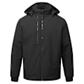 Miniatyrbild 1 av 2: Portwest Unisex Vuxen WX2 Eco Hooded Isolerad 2-Lagers Soft Shell Black 4XL