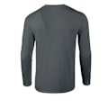 Miniatyrbild 2 av 3: Gildan Unisex Vuxen Softstyle Enfärgad Långärmad T-shirt M Char Charcoal M