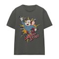 Miniatyrbild 1 av 5: Mighty Mouse Unisex Vuxen Break Through T-Shirt S Kolgrå Charcoal S